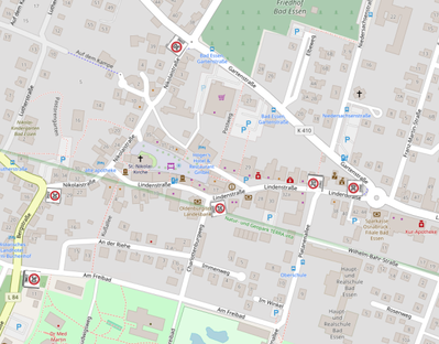 Mobilitätskonzept - Karte Tempolimit